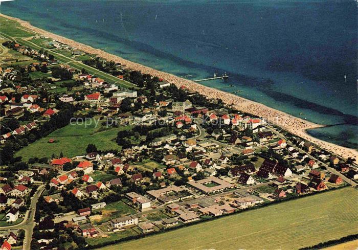 DAHME  Ostseebad Schleswig-Holstein Fliegeraufnahme
