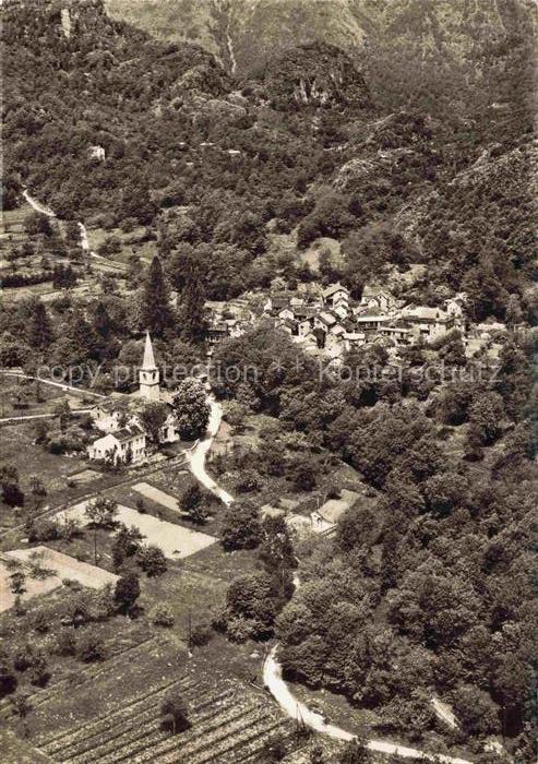 Arcegno Locarno TI Fliegeraufnahme