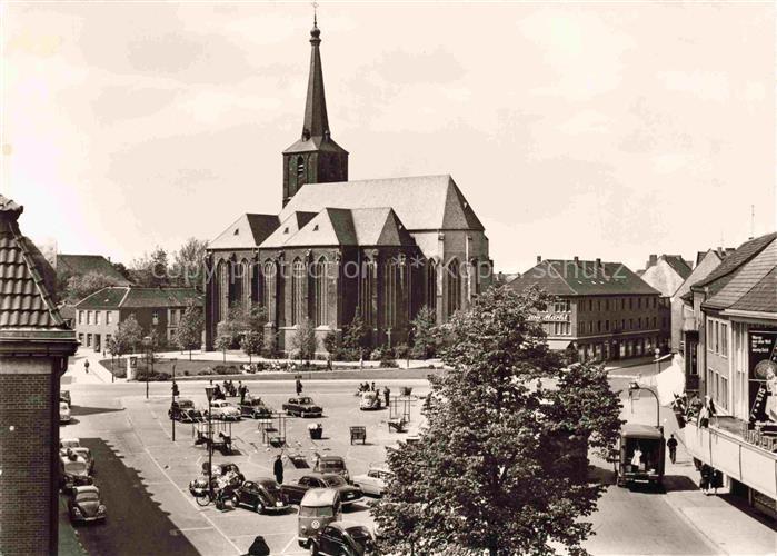 Geldern Kleve NRW Marktplatz Kirche
