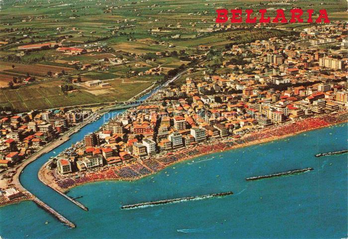 Bellaria Rimini IT Fliegeraufnahme