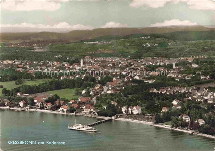 Kressbronn Bodensee BW Fliegeraufnahme