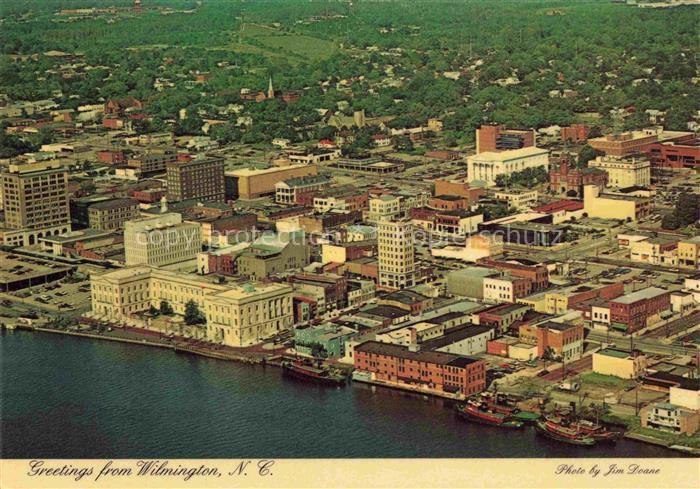 Wilmington North Carolina USA Fliegeraufnahme