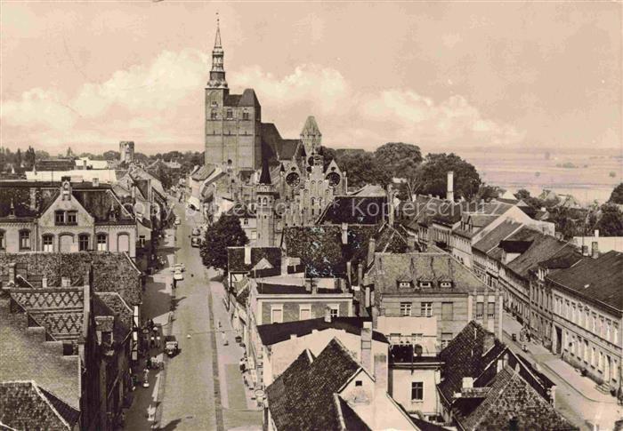 Tangermuende Stendal Sachsen-Anhalt Blick vom Neustaedter Tor