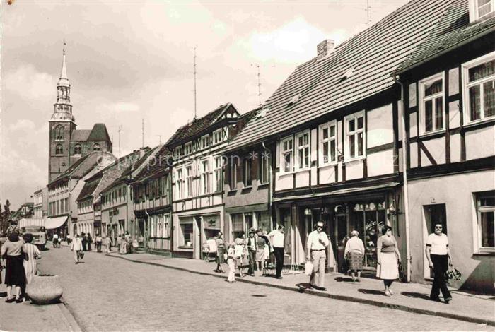 Tangermuende Stendal Sachsen-Anhalt Leninstrasse