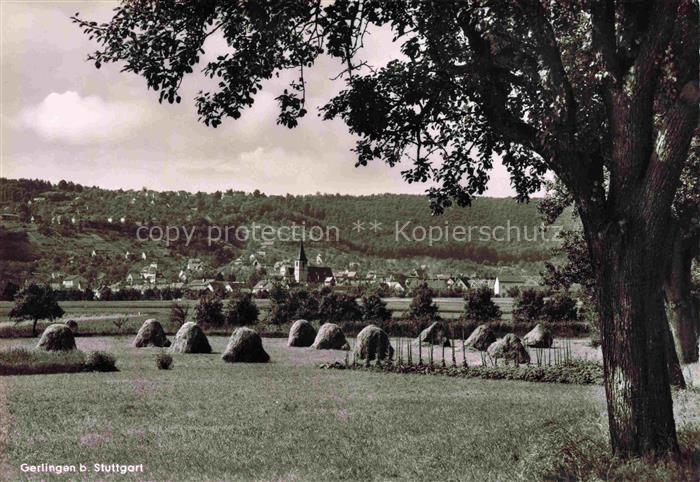 Gerlingen  Stuttgart Ludwigsburg BW Panorama