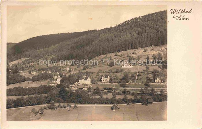 WILDBAD  Bad Schwarzwald BW Panorama