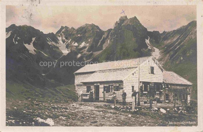 Memmingerhuette 2242m Reutte Tirol AT Panorama