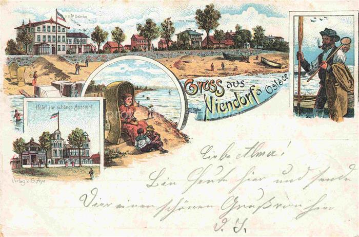 NIENDORF  Ostseebad Timmendorferstrand Hotel Bellevue Hotel zur schoenen Aussich