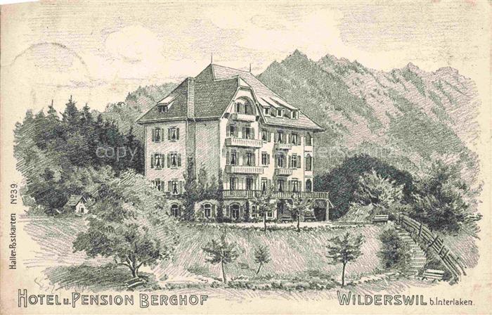Wilderswil Wilderswyl BE Hotel Pension Berghof