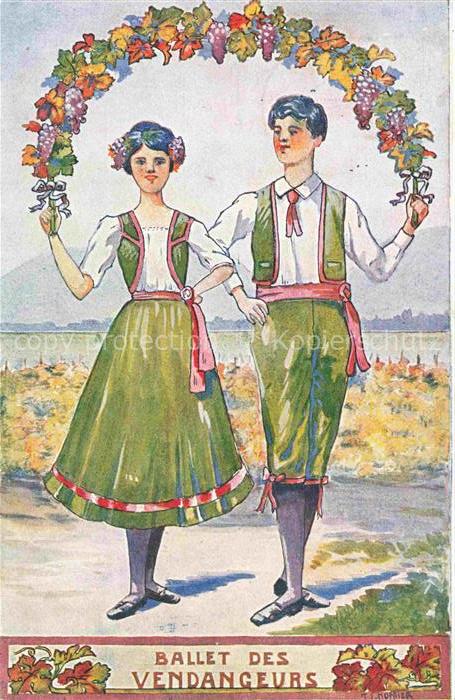 Neuchatel NE Fete Federale de Chant 1912