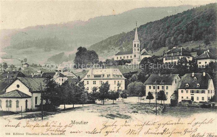 Moutier BE Ortsansicht