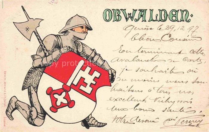 Obwalden Kanton OW Wappen