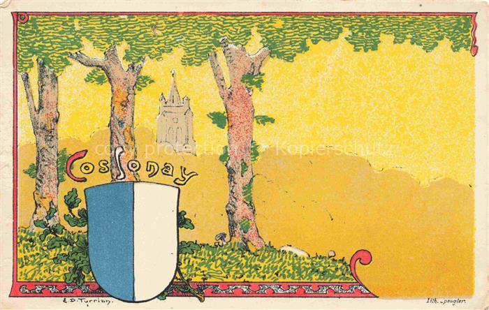 Cosonay Cossonay-Ville VD Wappen