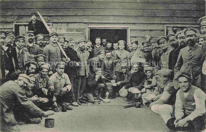 Puchheim  Lager Fuerstenfeldbruck Oberbayern Soldaten im Kriegsgefangenenlager S