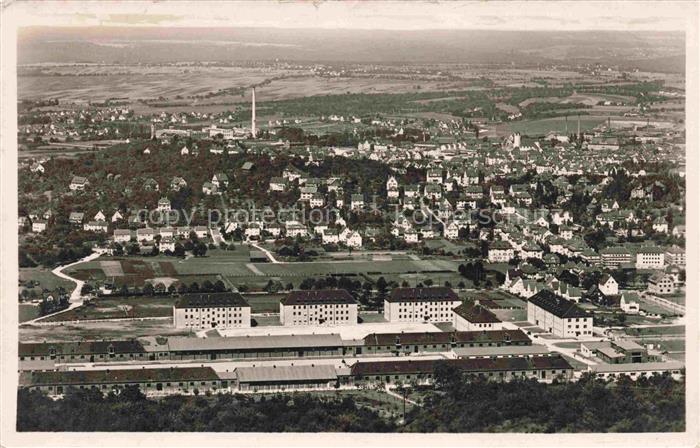REUTLINGEN BW Fliegeraufnahme mit Kaserne