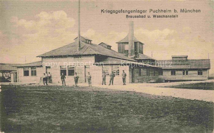 Puchheim Fuerstenfeldbruck Oberbayern Kriegsgefangenenlager Brausebad und Wascha
