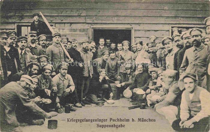 Puchheim Lager Fuerstenfeldbruck Oberbayern Kriegsgefangenenlager Suppenabgabe