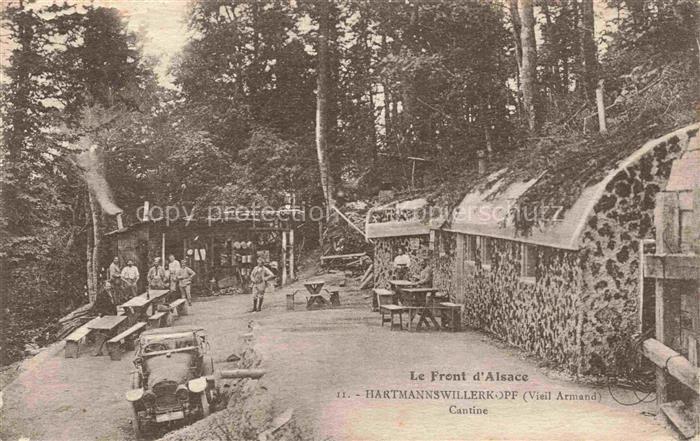 Hartmannswillerkopf Hartmannsweilerkopf 68 Haut-Rhin Cantine