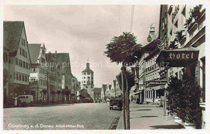 Guenzburg Bayern Adolf Hitler Platz