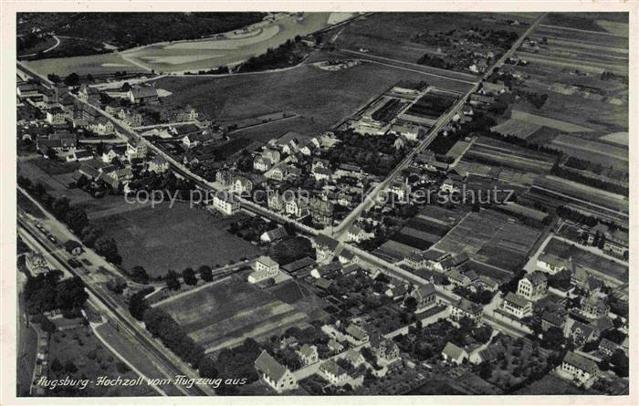 Hochzoll AUGSBURG Bayern Fliegeraufnahme