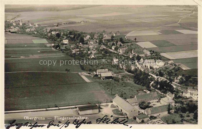 Obergruna Siebenlehn Grossschirma Sachsen Fliegeraufnahme