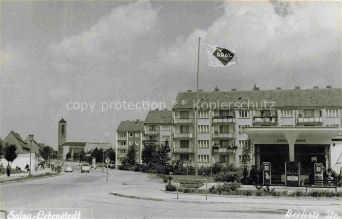 Lebenstedt Salzgitter Niedersachsen Berliner Strasse Tankstelle
