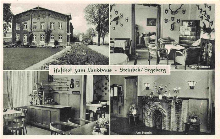 Steinbek Weede Segeberg Schleswig-Holstein Gasthof zum Landhaus Klubzimmer Jagdz