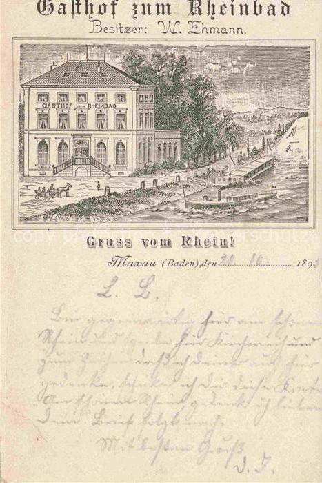 Maxau Karlsruhe BW Gasthof zum Rheinland