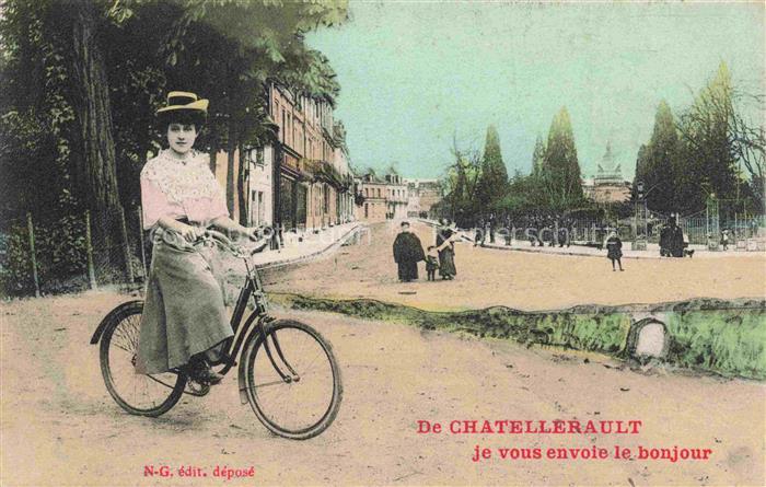 Chatellerault 86 Vienne Je vous envoie le bonjour