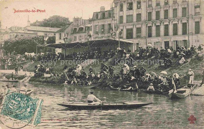 Joinville-le-Pont Nogent-sur-Marne 94 Val-de-Marne Bootspartien