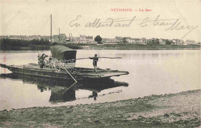 Vetheuil  PONTOISE 95 Val-d Oise Le Bac