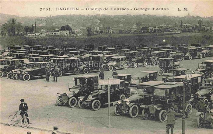 Enghien-les-Bains SARCELLES 95 Val-d Oise Champ de Courses Garage d'Autos