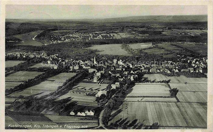 Kusterdingen TueBINGEN BW Fliegeraufnahme