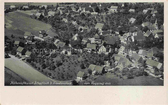 Schopfloch Freudenstadt BW Fliegeraufnahme