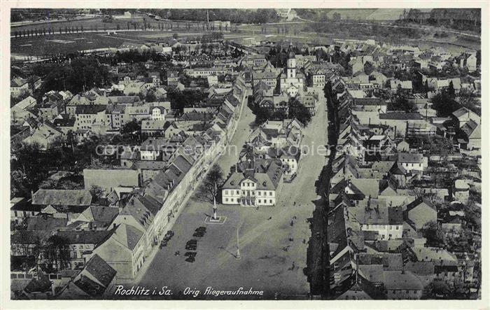 Rochlitz Sachsen Original Fliegeraufnahme