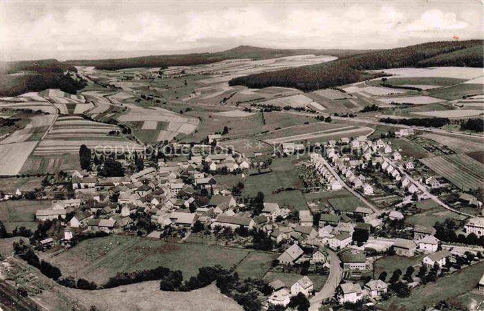 Kirchheim Aulatal Hersfeld-Rotenburg Hessen Fliegeraufnahme