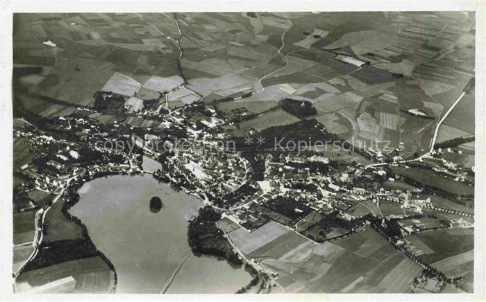 Jindrichuv Hradec Neuhaus Boehmen CZ Fliegeraufnahme