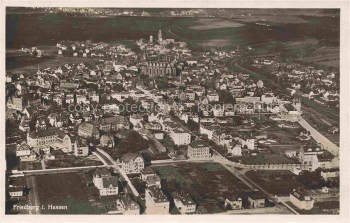 Friedberg Hessen Fliegeraufnahme