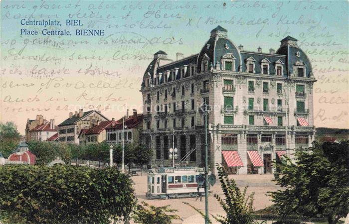 Biel Bienne BE Centralplatz
