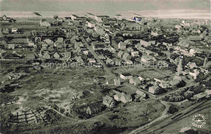 WANGEROOGE Wangeroog Nordseebad Fliegeraufnahme