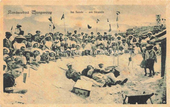 Wangeroog WANGEROOGE Nordseebad Im Sande am Strand