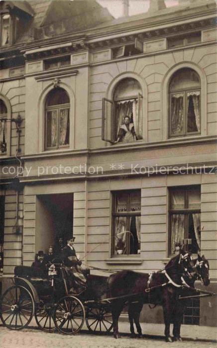 Altona  HAMBURG Pferdedroschke