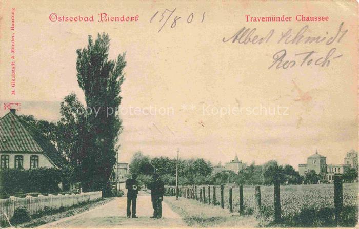 NIENDORF  Ostseebad Timmendorferstrand Travemuender Chaussee