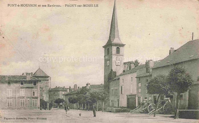 Pagny-sur-Moselle 54 Meurthe-et-Moselle Place Eglise
