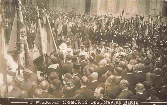 MULHOUSE Muehlhausen 68 Haut-Rhin Concres des Diables Bleux