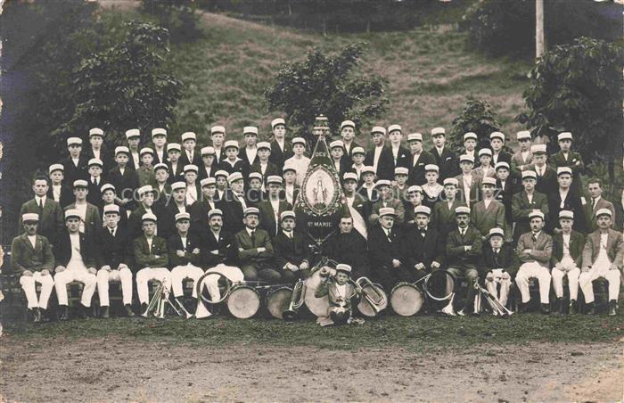 MULHOUSE Muehlhausen 68 Haut-Rhin Cercle catholique Gruppenbild