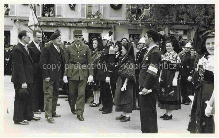 Turckheim Tuerkheim Elsass Colmar 68 Haut-Rhin Liberation 1945