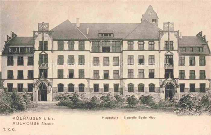 Muelhausen Elsass Hippschule Nouvelle Ecole Hipp