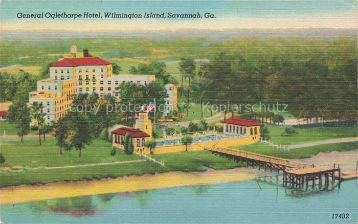 Savannah Tybee Island Georgia USA General Oglethorpe Hotel Wilmington Island