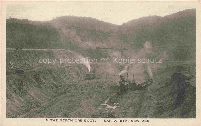 Santa Rita Silver City New Mexico USA In the North Ore Body Silver Mine